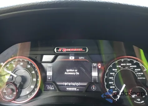 2019 Ram 1500 Rebel 4X4 5'7 Box from USA, damaged, VIN 1C6SRFLT5KN652309